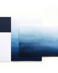 Blue Ombre Greetings Card