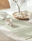 Daffodil_Dance_Table_Runner_Buy At Spoonflower