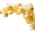 NEW! Gold, White & Pearl Balloon Arch Backdrop