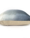 Kirsty Gadd Textiles - Serenity Blue Ombre Hand Dyed Silk Cushion