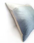 Kirsty Gadd Textiles - Serenity Blue Ombre Hand Dyed Silk Cushion