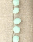 Mint Green Pom Pom Trim