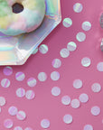 Rainbow Iridescent Table Confetti - Iridescent Party