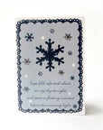 Snowflake Christmas Card - 8 Pack