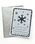 Snowflake Christmas Card - 8 Pack