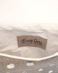 Kirsty Gadd Textiles - Handprinted foiled zip pouches with silk lining