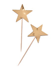 Gold Foiled Star Cupcake Toppers - 10 Pack - Metallic Star-  Wedding Party | Engagement Party | Christmas | New Year Party | Birthday Party Engagement Decor	Gold Thanksgiving	Christmas Decoration	Bachelorette Party	Gold Christmas Decor	Cupcake Topper	Star Cake Topper	Star Food Picks	Star Cocktail Picks	Cake Banner Star	Gold Star Party	Gold Star Tableware	Gold Star Partyware