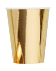 Gold Foiled Paper Cups - 8 Pack - Metallic Star | Party | NYE | New Years Eve | Wedding | Hen Party | Baby Shower | Birthday Party Prosecco Wedding Decor Birthday Party Decor Table Decor Cocktail ideas Wedding Drinks Pimp your prosecco Champagne Party Bridal shower New Years Drinks Cocktail Party Art Deco Cocktail Gold Foil Straw New Years Eve Decor