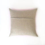 Kirsty Gadd Textiles - Hand Dyed Light Pink Rose Quartz Silk Dupion Linen Cushion 
