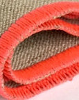 Neon Pink Red Napkin Fabric Sample