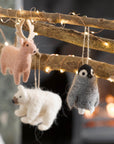 Nordic Felt Animals Christmas Deocrations