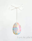 Handpainted Hanging Ceramic Easter Decorations