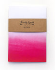 Kirsty Gadd Textiles Hot pink Ombre Notebook