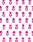 Hot Pink Ombre OR Pineapple Gift Tag - Pack of 6