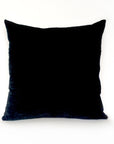 Kirsty Gadd Textiles - Black Hand Dyed Silk Velvet Cushion