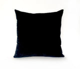 Kirsty Gadd Textiles - Black Hand Dyed Silk Velvet Cushion