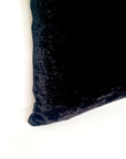 Kirsty Gadd Textiles - Black Hand Dyed Silk Velvet Cushion