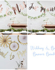 Wedding & Baby Banner Bundle - Slightly Imperfect