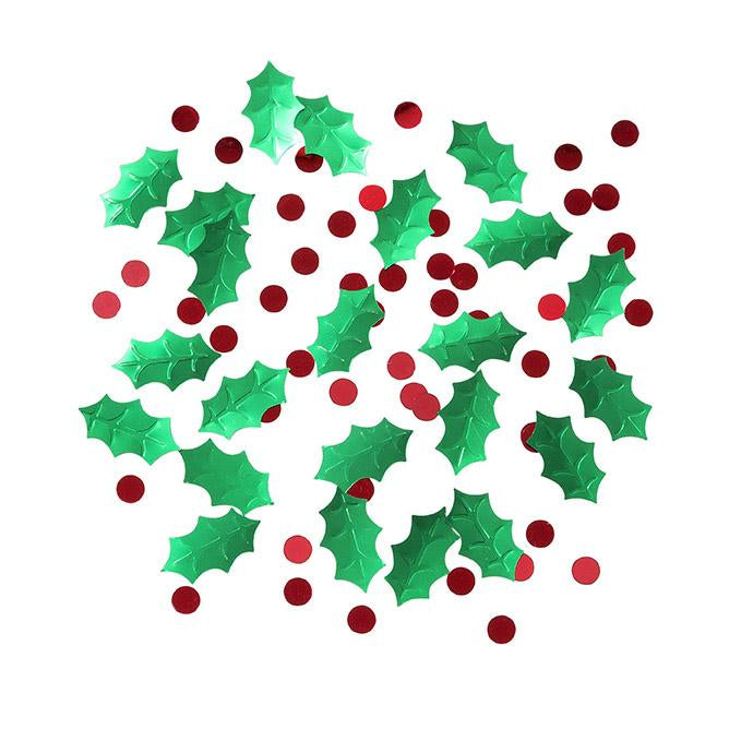 Christmas Holly Table Confetti Scatter