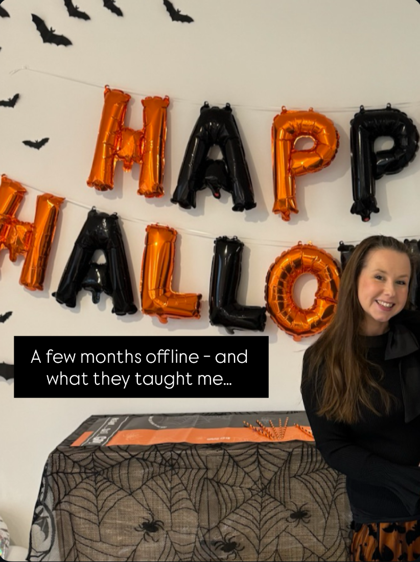 A few months offline… and what it taught me ✨