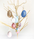 Personalised Handpainted Hanging Ceramic Easter Decorations