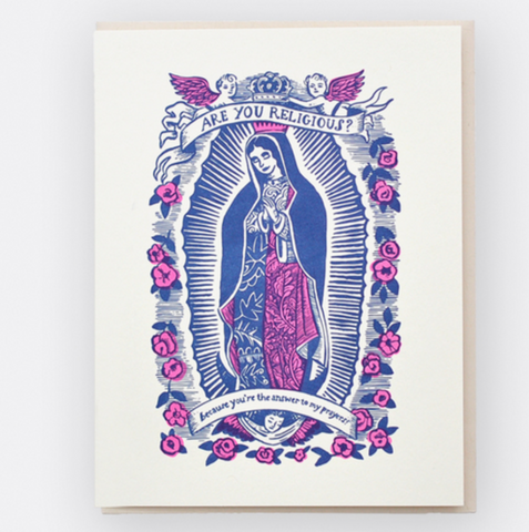 Answer To My Prayers Letterpress Card