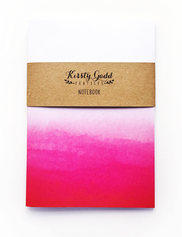 Hot Pink Ombre Notebook