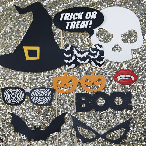 Halloween Photo Booth Props - Trick Or Treat