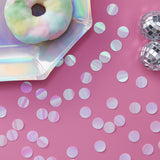 Rainbow Iridescent Table Confetti - Iridescent Party