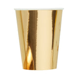 Gold Foiled Paper Cups - 8 Pack - Metallic Star | Party | NYE | New Years Eve | Wedding | Hen Party | Baby Shower | Birthday Party Prosecco  Wedding Decor	Birthday Party Decor	Table Decor	Cocktail ideas	Wedding Drinks	Pimp your prosecco	Champagne Party	Bridal shower	New Years Drinks	Cocktail Party	Art Deco Cocktail	Gold Foil Straw	New Years Eve Decor