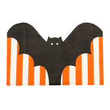Bat Shaped Halloween Paper Napkins - 20 Pack - Pumpkin Party
