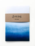 Kirsty Gadd Textiles Blue Ombre Notebooks