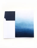 Blue Ombre Notelet