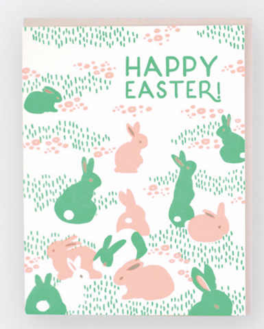 Letterpress Easter Card