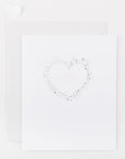Hand Foiled Heart and Star Card