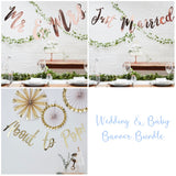 Wedding & Baby Banner Bundle - Slightly Imperfect